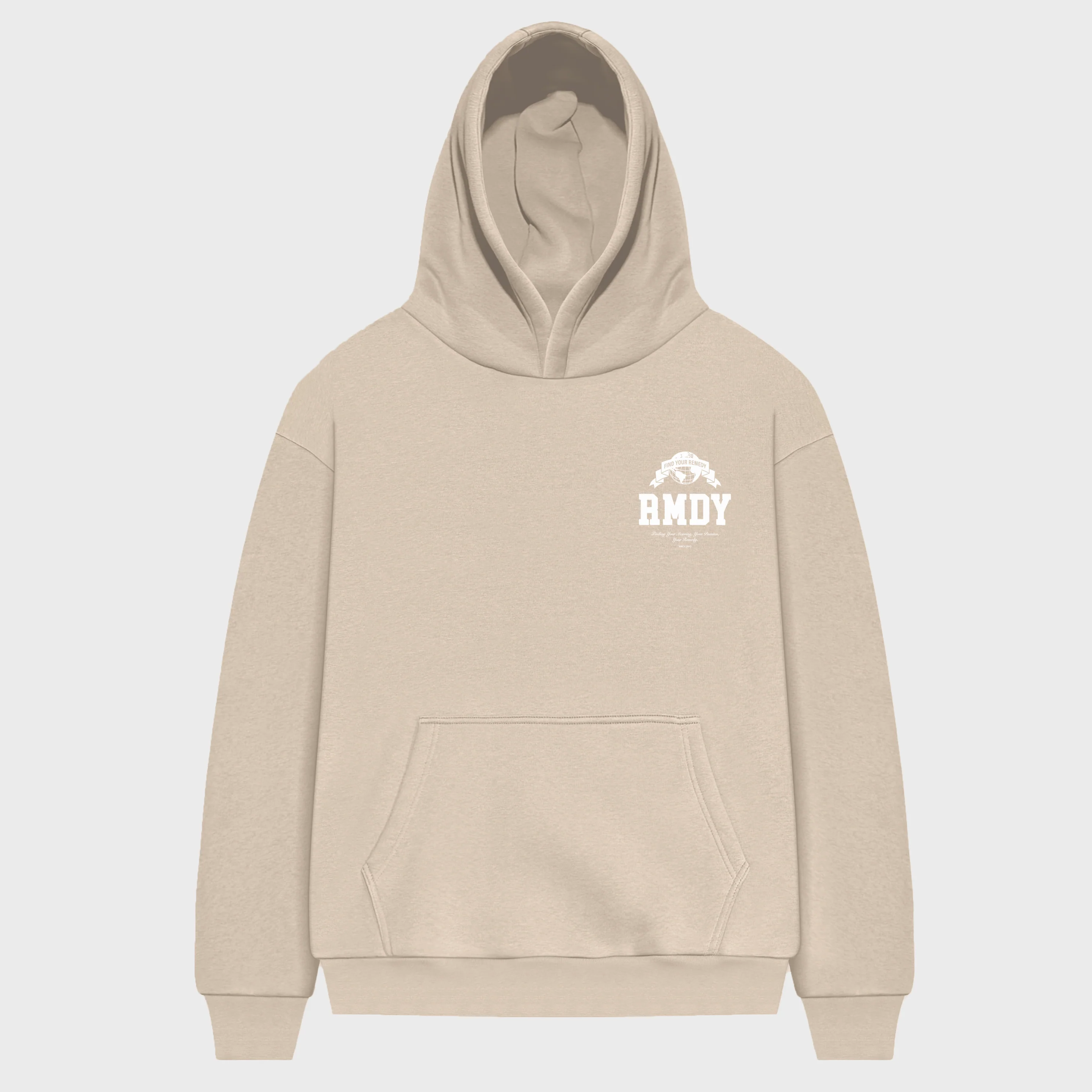 Gone Global Taupe Hoodie