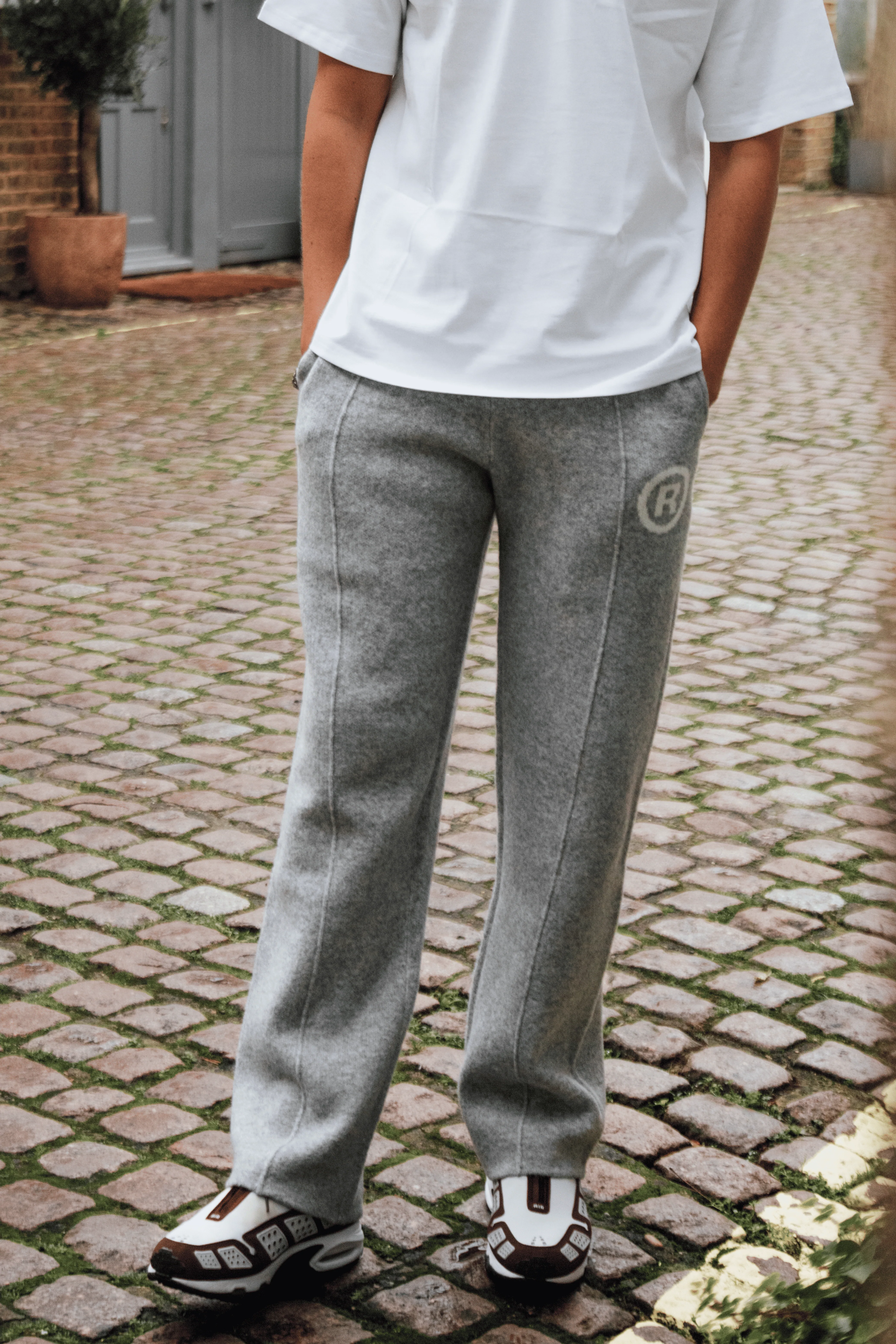 Grey Knit RMDY. Studios Joggers